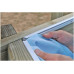 Piscina Oval SUNBAY 672 x 472 x 146 cm Con escalera 