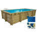 Piscina Rectangular de Madera Tobago Piscina Rectangular de Madera Tobago