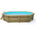 Piscina de Madera Miami - 4,86 x 3,36 x 1,20 m + minibomba de Calor Piscina de Madera Miami - 4,86 x 3,36 x 1,20 m + minibomba de Calor