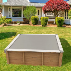 Piscina de madera NaturalWood Pistoche – 2,26 x 2,26 x 0,63 m 