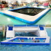 Piscina marina inflable para yate y barco 