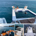 Piscina marina inflable para yate y barco 