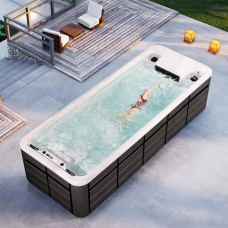Piscina terminada de última generación lujo modular para villas en el patio trasero Piscina terminada de última generación lujo modular para villas en el patio trasero
