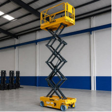 Plataforma Elevadora de Tijera electrica de 14m de trabajo 320kg