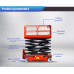 Plataforma elevadora de tijera eléctrica autopropulsada hidráulica Plataforma elevadora de tijera eléctrica autopropulsada hidráulica