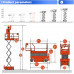 Plataforma elevadora de tijera eléctrica autopropulsada hidráulica Plataforma elevadora de tijera eléctrica autopropulsada hidráulica