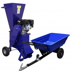 Remolque ATV y Trituradora de ramas de 15 HP 420 cc Remolque ATV y Trituradora de ramas de 15 HP 420 cc