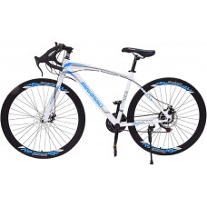 SAFGH Bicicletas de Carretera de Aluminio Duradero y Ligero de 26 Pulgadas, Bicicleta de Carretera de suspensión Completa de Aluminio Begasso Shimanos, Frenos de Disco de 21 velocidades, 700c, BIC SAFGH Bicicletas de Carretera de Aluminio Duradero y Ligero de 26 Pulgadas, Bicicleta de Carretera de suspensión Completa de Aluminio Begasso Shimanos, Frenos de Disco de 21 velocidades, 700c, BIC