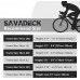 SAVADECK Bicicleta de Carretera de Fibra de Carbono Phantom 2.0 700C, Bicicleta de Carrera con Ultegra R8000 22-Velocidad Sistema 25C Neumáticos.Rojo,52cm 