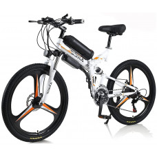 SFSGH Bicicleta eléctrica para Hombres Adultos Mujeres, Bicicleta Plegable 350W 36V 10A 18650 Batería de Iones de Litio Plegable Bicicleta eléctrica de montaña de 26"con Sistema de tran SFSGH Bicicleta eléctrica para Hombres Adultos Mujeres, Bicicleta Plegable 350W 36V 10A 18650 Batería de Iones de Litio Plegable Bicicleta eléctrica de montaña de 26"con Sistema de tran