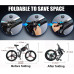 SFSGH Bicicleta eléctrica para Hombres Adultos Mujeres, Bicicleta Plegable 350W 36V 10A 18650 Batería de Iones de Litio Plegable Bicicleta eléctrica de montaña de 26"con Sistema de tran SFSGH Bicicleta eléctrica para Hombres Adultos Mujeres, Bicicleta Plegable 350W 36V 10A 18650 Batería de Iones de Litio Plegable Bicicleta eléctrica de montaña de 26"con Sistema de tran