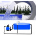 SGSG Cascades Fuente de Piscina de Acero Inoxidable para Piscinas de Tierra, jardín al Aire Libre SGSG Cascades Fuente de Piscina de Acero Inoxidable para Piscinas de Tierra, jardín al Aire Libre