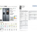  Samsung RS6HA8880S9/EF Nevera Side by Side con Family Hub, Frigorífico 389 Litros, Capacidad Congelador 225 Litros, 406 KwH/Año [Clase de eficiencia energética F] 