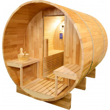 Sauna 6 Personas de Vapor con Estufa de Piedras Sauna 6 Personas de Vapor con Estufa de Piedras