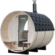 Sauna de Barril con Estufa de leña Sauna de Barril con Estufa de leña