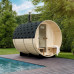 Sauna de Barril con Estufa de leña Sauna de Barril con Estufa de leña