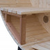 Sauna de Barril con Estufa de leña Sauna de Barril con Estufa de leña