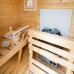 Sauna de barril Pini Wood L, montaje sin montaje Sauna de barril Pini Wood L, montaje sin montaje
