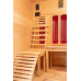 Sauna infrarrojos para 2 personas, 150 x 150 x 190 cm 
