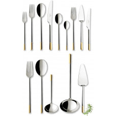 Set de Cubiertos 113 Piezas Plata Platino Set de Cubiertos 113 Piezas Plata Platino
