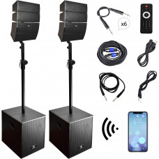 Sistema de Altavoces de 12 Pulgadas, 3000 W Sistema de Altavoces de 12 Pulgadas, 3000 W