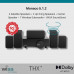 Sistema de cine en casa Platin Monaco 5.1.2 Sistema de cine en casa Platin Monaco 5.1.2