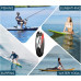Tabla de Surf de Fibra de Carbono electrica 