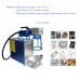 Tanstool Máquina de marcado de fibras Equipo de grabado láser 220 V 50 W Metales mecanables y no metales con interfaz USB Tipo de bolsillo Tanstool Máquina de marcado de fibras Equipo de grabado láser 220 V 50 W Metales mecanables y no metales con interfaz USB Tipo de bolsillo