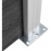Tidyard Conjunto de Paneles para Vallas de Jardín Valla Residencial Proteccion Privacidad Puerta de Jardín Entrada Exterior Barrera WPC Marrón 180x105 cm Tidyard Conjunto de Paneles para Vallas de Jardín Valla Residencial Proteccion Privacidad Puerta de Jardín Entrada Exterior Barrera WPC Marrón 180x105 cm