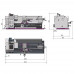 Torno de Sobremesa Optimum TU 2807 con conexión eléctrica a 230 V monofásico Torno de Sobremesa Optimum TU 2807 con conexión eléctrica a 230 V monofásico