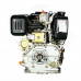 UWY Motor diésel 10HP 406CC, 4 Tiempos, Cilindro único, refrigeración por Aire, Motor diésel 