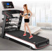 XLAHD Cinta de Correr Plegable Máquina de Correr eléctrica de 2.5 HP Pantalla LCD/Diseño Inclinado/Cintas de Correr compactas de bajo Ruido para Uso en el hogar y el Gimnasio - Negro