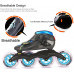 YDHNB Termoplásticos Patines de Velocidad 4 * 90/100/110 mm Rueda Patines en Línea Profesionales Fibra de Carbon Patines Rectos con Hebilla Ajustable Rodamientos Silenciosos Rueda YDHNB Termoplásticos Patines de Velocidad 4 * 90/100/110 mm Rueda Patines en Línea Profesionales Fibra de Carbon Patines Rectos con Hebilla Ajustable Rodamientos Silenciosos Rueda