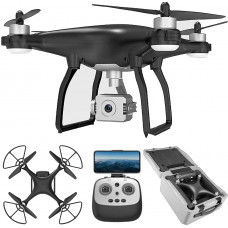 YOBDDD Dron cardán de 3 Ejes con cámara 4K para Adultos, niños, 2000 Metros, Distancia de Control Remoto, 1 Hora de Vuelo (dron al Aire Libre) YOBDDD Dron cardán de 3 Ejes con cámara 4K para Adultos, niños, 2000 Metros, Distancia de Control Remoto, 1 Hora de Vuelo (dron al Aire Libre)