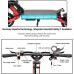  YX-ZD Scooter Eléctrico Todoterreno De 11 '', Bicicleta Eléctrica Plegable para Adultos, Batería De Gran Capacidad De 6000 W, 60 V, 33,6 Ah, Velocidad Máxima, 100 Km/H, Distancia Máxima De 100 Km 