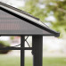TOOLPORT Cenador de jardín 3x4 m Impermeable ALU Deluxe con 4 Partes Laterales Carpa Party en Techo de Bronce translúcido PC TOOLPORT Cenador de jardín 3x4 m Impermeable ALU Deluxe con 4 Partes Laterales Carpa Party en Techo de Bronce translúcido PC