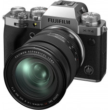 Fujifilm X-T4 16651277 - Kit de cámara con Objetivo XF16-80/4, Color Plateado Fujifilm X-T4 16651277 - Kit de cámara con Objetivo XF16-80/4, Color Plateado