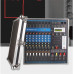Mezclador de audio portátil Mezclador Maleta portátil con el amplificador de 8 canales del mezclador con el amplificador mezclador profesional de la etapa del amplificador mezclador con el amplificado Mezclador de audio portátil Mezclador Maleta portátil con el amplificador de 8 canales del mezclador con el amplificador mezclador profesional de la etapa del amplificador mezclador con el amplificado