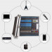 Mezclador de audio portátil Mezclador Maleta portátil con el amplificador de 8 canales del mezclador con el amplificador mezclador profesional de la etapa del amplificador mezclador con el amplificado Mezclador de audio portátil Mezclador Maleta portátil con el amplificador de 8 canales del mezclador con el amplificador mezclador profesional de la etapa del amplificador mezclador con el amplificado