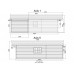 Casa de madera 6X8 , 48 m2" - 44mm Casa de madera 6X8 , 48 m2" - 44mm