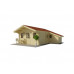 Casa de madera 6X8 , 48 m2" - 44mm Casa de madera 6X8 , 48 m2" - 44mm