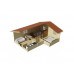 Casa de madera 6X8 , 48 m2" - 44mm Casa de madera 6X8 , 48 m2" - 44mm