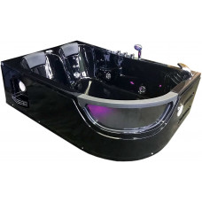 Bañera hidromasaje Modelo PEGASO 180 x 120 cm Para 2 Bañera de esquina hidromasaje Nueva Terapia luz de colores Bañera hidromasaje Modelo PEGASO 180 x 120 cm Para 2 Bañera de esquina hidromasaje Nueva Terapia luz de colores