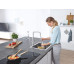  Grohe Blue Home - Grifo de cocina mezclador, starter kit caño en U 
