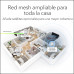 NETGEAR Orbi Mesh WiF 6 RBK853, sistema tribanda compuesto por 1 router y 2 extensores satélite, Cobertura de hasta 525 m² y hasta 100 dispositivos, AX6000 (hasta 6 Gbps) NETGEAR Orbi Mesh WiF 6 RBK853, sistema tribanda compuesto por 1 router y 2 extensores satélite, Cobertura de hasta 525 m² y hasta 100 dispositivos, AX6000 (hasta 6 Gbps)